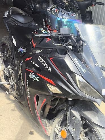 Спортбайк Kawasaki, 250 куб. см, Бензин, Взрослый, Б/у