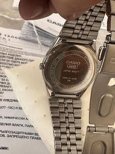 apple whatch 5: Классические часы часы, Casio, Мужские — 2