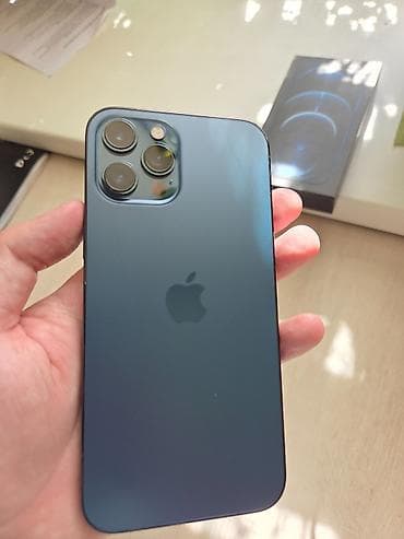 ipnone 13: IPhone 12 Pro Max, Б/у, 128 ГБ, Pacific Blue — 2