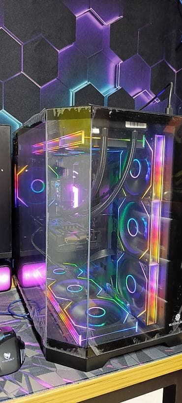 cooler master: Компьютер, ядер - 16, ОЗУ 16 ГБ, Для работы, учебы, Новый, Intel Core i7, AMD Radeon RX 5700 XT, HDD + SSD — 7
