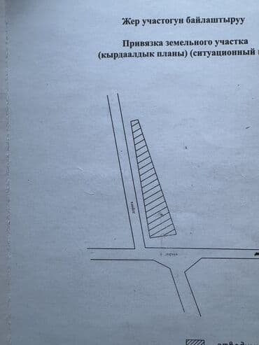 продажа участки и домов бишкек: 4 соток, Для бизнеса, Договор купли-продажи — 1