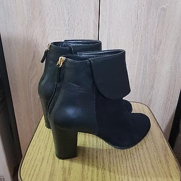 Ботинки и ботильоны: Натуральная кожа, удобная колодка, пр-во Турция, 37 размер, состояние — 4