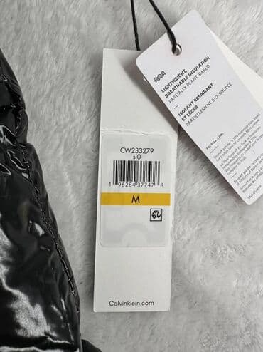 tech flis: Пуховик, По колено, США, Лакированный, M — 7