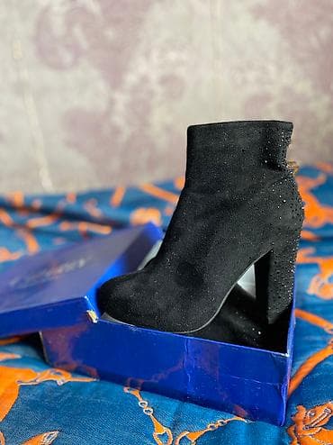 pull and beer: Ботинки, 37, Caprice, Б/у, цвет - Черный, Самовывоз — 4