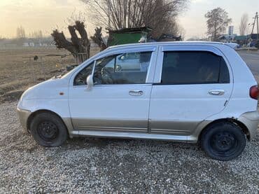 автокредит на бу авто бишкек: Daewoo Matiz: 2002 г., 0.8 л, Автомат — 6