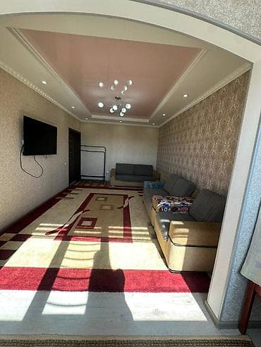 Квартиры: 2 комнаты, 68 м², Джал мкр (в т.ч. Верхний, Нижний, Средний) 106 серия, 6 этаж, Евроремонт — 8