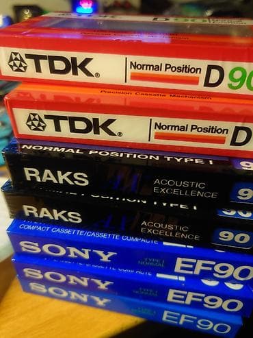 video camera: Аудиокассеты Type I (Normal Position) 90 минут Комплект — 1