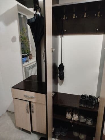 Кухонные принадлежности: Прихожая модульная с шкафом и тумбой для обуви - Комплектация — 2