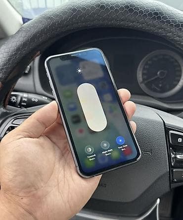 iphone x 32: IPhone 11, Б/у, 128 ГБ, Black Titanium, Защитное стекло, Чехол, 100 % — 2