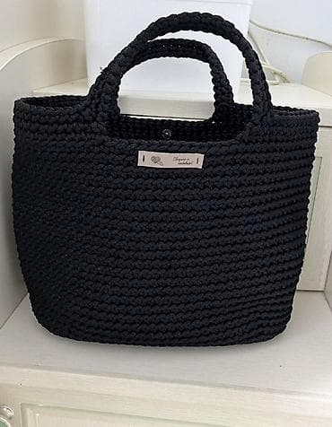 pull beer: Сумка ручная работа из хлопкового шнура — 6