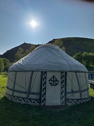 Аренда юрты, Каркас Деревянный, 75 баш, С полом, Стол, Стулья at lalafo.kg Аренда юрты, Каркас Деревянный, 75 баш, С полом, Стол, Стулья