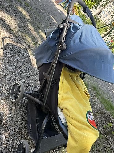 Коляски: Коляска, Cybex, цвет - Голубой, Б/у, Бесплатная доставка, Самовывоз, Платная доставка — 2