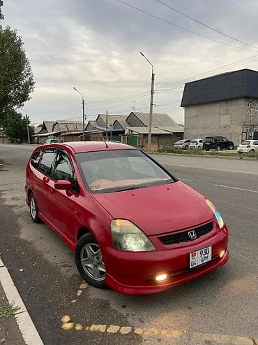 Унаа: Honda Stream: 2002 г., 2 л, Автомат, Бензин, Универсал — 3