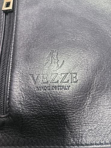 samsung galaxy fold: Мужская сумка через плечо VEZZE, Made in Italy - Материал — 2