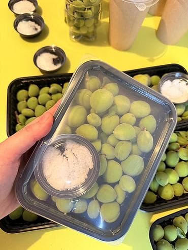 Икра минтая: Көк өрүк короо тренд 😍 Вкусные сочные свежие Яндекс доставка 🚚 — 3