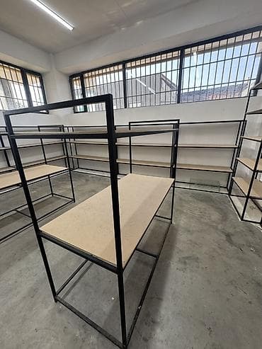 купим мебель: Металлические торговые стеллажи с полками из ЛДСП/МДФ - Каркас — 3