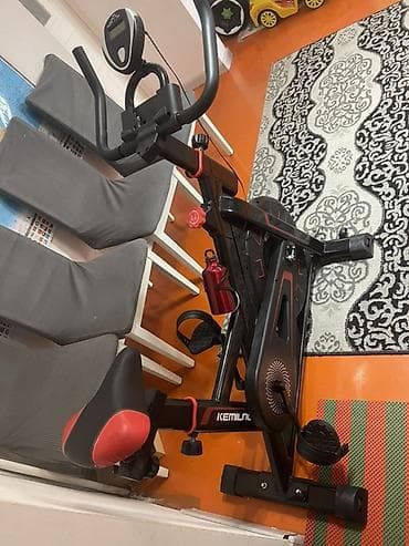 Велотренажеры: Спин-байк (велотренажёр) KEMILNG для домашних кардио-тренировок — 3