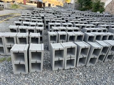 ящик пчелы: Керамзитобетонные Пескоблок пустотелые - Тип: стеновые блоки с двумя — 1