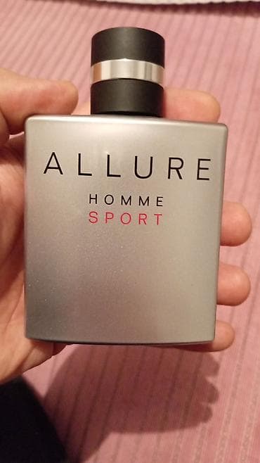 чистка зуб: CHANEL Allure Homme Sport — мужская туалетная вода. Б/У, оригинал — 1