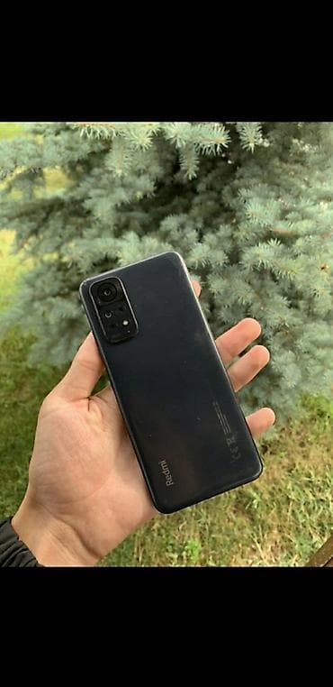 Redmi, Redmi Note 11, Б/у, 128 ГБ, цвет - Черный, 2 SIM at lalafo.kg Redmi, Redmi Note 11, Б/у, 128 ГБ, цвет - Черный, 2 SIM