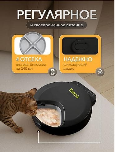 ак мышык: Умная кормушка автоматическая для собак и кошек для влажного корма или — 10