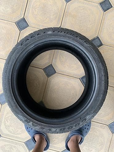 Унаа: Шиналар 235 / 45 / R 18, Жай, Колдонулган, Комплект, Жеңил унаалар, GoodYear — 2