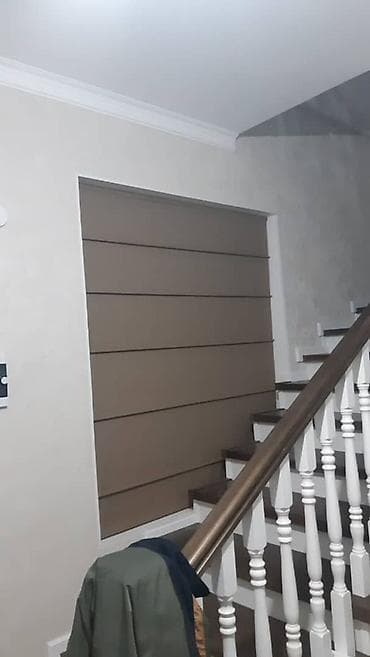 string art: Римская штора для окна/ниши - Тип: римская штора каскадная — 1