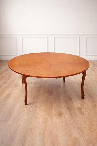 Строительные растворы и добавки: Круглый деревянный стол большого диаметра. Размер - 2 метра — 1