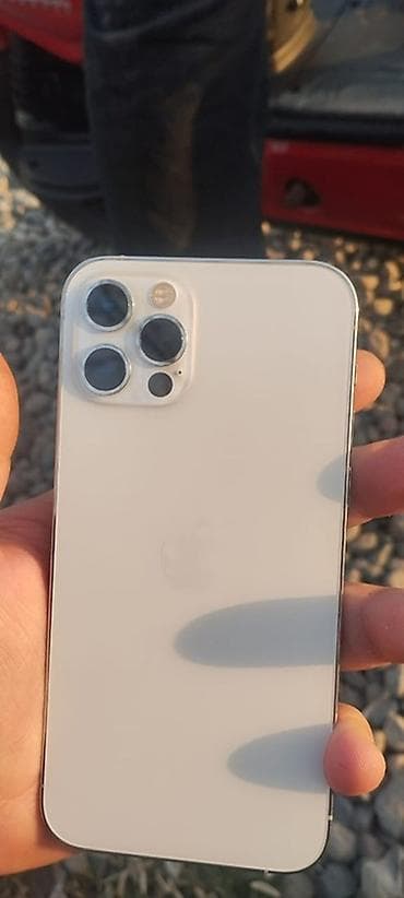aphone 12 pro: IPhone 12 Pro, Б/у, 256 ГБ, Серебристый, Зарядное устройство, Защитное стекло, Чехол, 87 % — 1