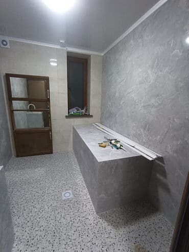 внутренняя отделка дома: Штукатурка, шпаклевка Укладка плитки Фасадные работы Поклейка — 23