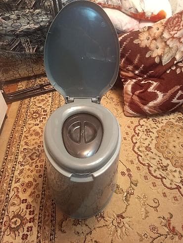 Үй үчүн биодааратканалар: Портативный туалет-ведро (биотуалет без воды) - Компактная напольная — 2