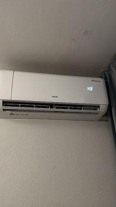 Жылытуу приборлору: Кондиционеры AUX — настенные (сплит‑система) и колонные Описание: - — 4