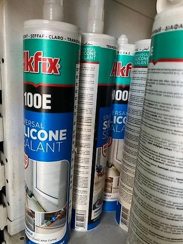 Отрезные диски: Универсальный силиконовый герметик Akfix 100E. Подходит для — 1