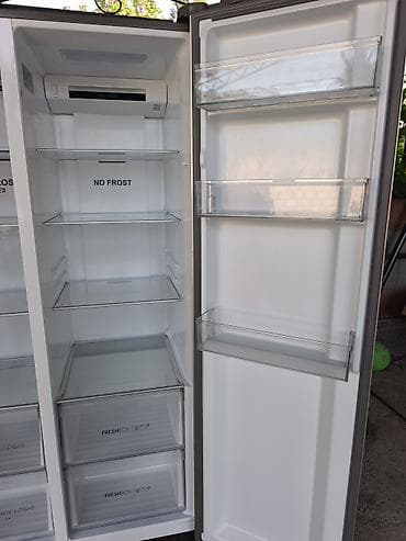 кухонная вытяжка бишкек: Холодильник Haier Side-by-Side, бежевый/серый корпус. - Формат — 8