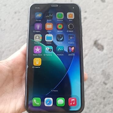 i3 9: IPhone 11, Б/у, 128 ГБ, Черный, Защитное стекло, Чехол, Кабель, 82 % — 8
