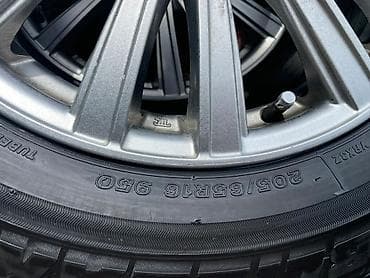 bridgeston: Колеса в сборе 205 / 65 / R 16, Зима, Б/у, Комплект, Легковые, Литые, отверстий - 5 — 2