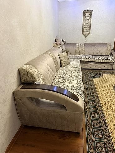 Диваны: Угловой диван, C подушками — 2