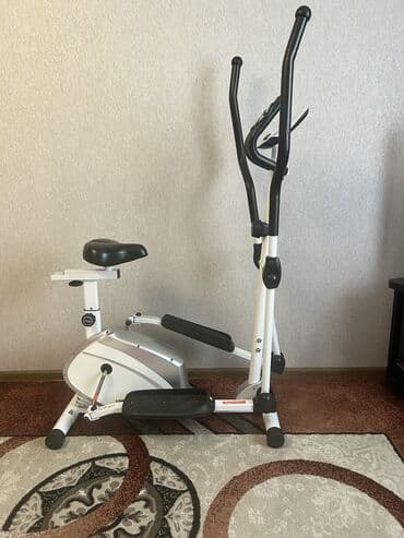 продаю в связи переездом: Эллиптический тренажер 2в1 Велотренажеры, Для дома, Для спортзала, 8 — 1