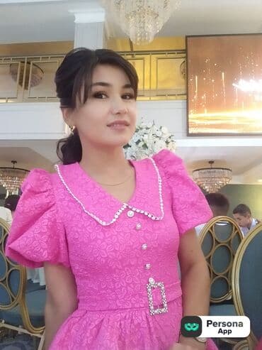 высокооплачиваемая работа для девушек бишкек: Очень красивое платье цвета фуксии. как Барби. ткань плотный. одела — 4