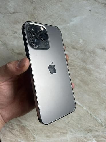 IPhone 13 Pro, Б/у, 128 ГБ, Графит, Защитное стекло, 75 %