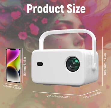 лед проектор: Сумкасы менен Сиздер издеген 🔥🔥🔥🔥🔥Жарыкта да көрүнө турган яркость — 6