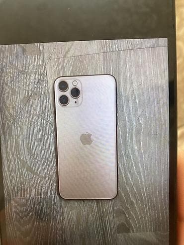 телефон а12: IPhone 11 Pro, 256 ГБ, Серебристый, 100 % — 1