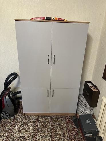 мебел спальный: Комплект офисной мебели, Шкаф, ДСП, цвет - Серый — 2