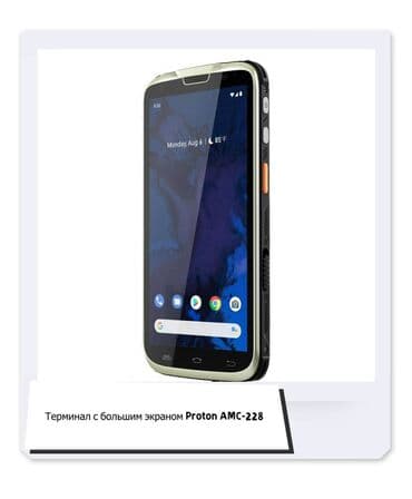 Терминал сбора данных Proton AMC-228 -с экраном высокого разрешения at lalafo.kg Терминал сбора данных Proton AMC-228 -с экраном высокого разрешения