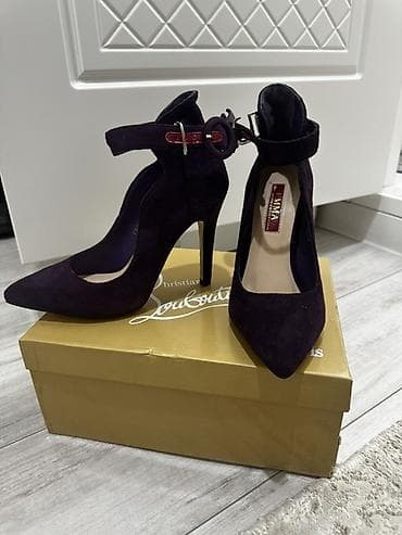 Туфли: Туфли, 36, Christian Louboutin, Новый, цвет - Фиолетовый — 1