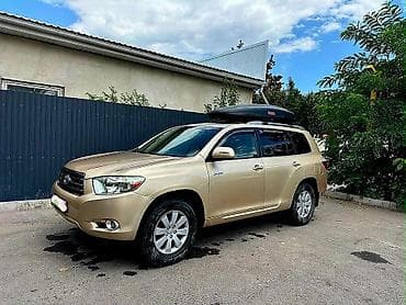 byd e9: Toyota Highlander: 2008 г., 3.5 л, Автомат, Газ, Внедорожник — 7