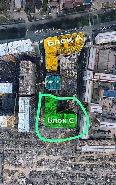 баят азиз: 1 комната, 51 м², Элитка, 4 этаж, Готовая ПСО (под самоотделку) — 6
