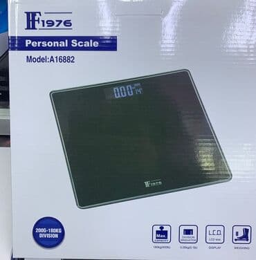 батарейки для весов: Напольные весы Стекло, 180 кг — 1