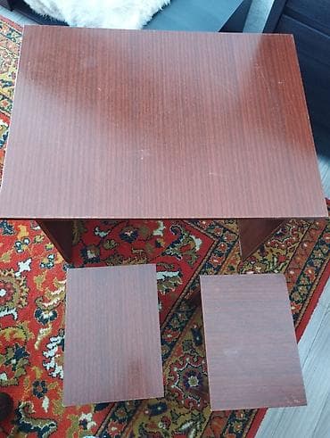 Детский набор(СССР) материал ЛДСП стол и 2 стула, для детей от 3-х лет