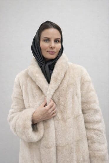 шарфик: Шарф, Новый, Женские, цвет - Черный — 2